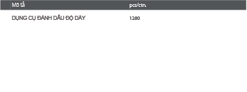 dụng cụ đánh dấu độ dày 