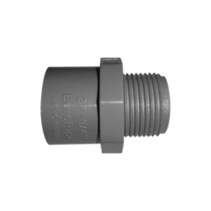 Nối thẳng ren ngoài uPVC