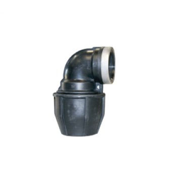 Cút 90 độ ren trong HDPE